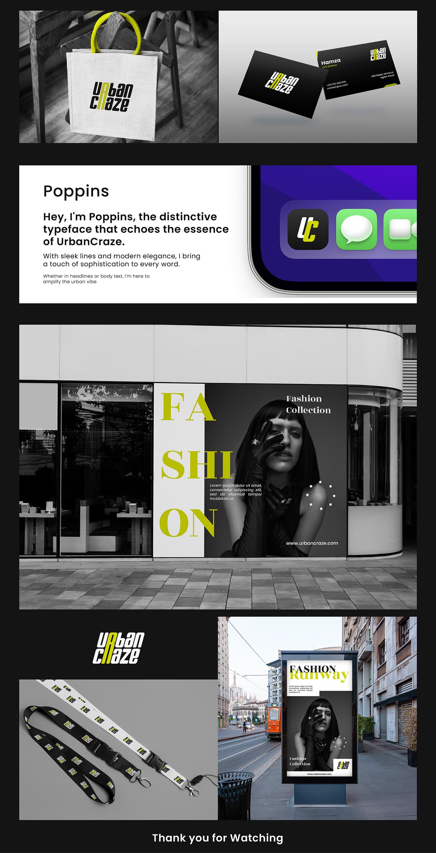 UrbanCraze: An identity for streetwear — image 1